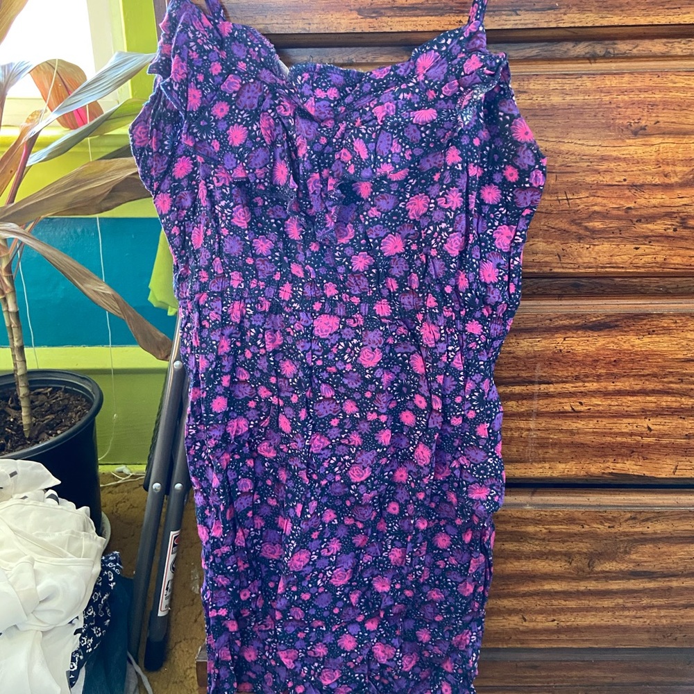 Floral patterned dress